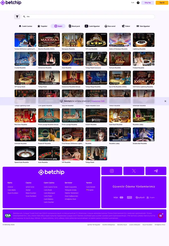 betchip casino